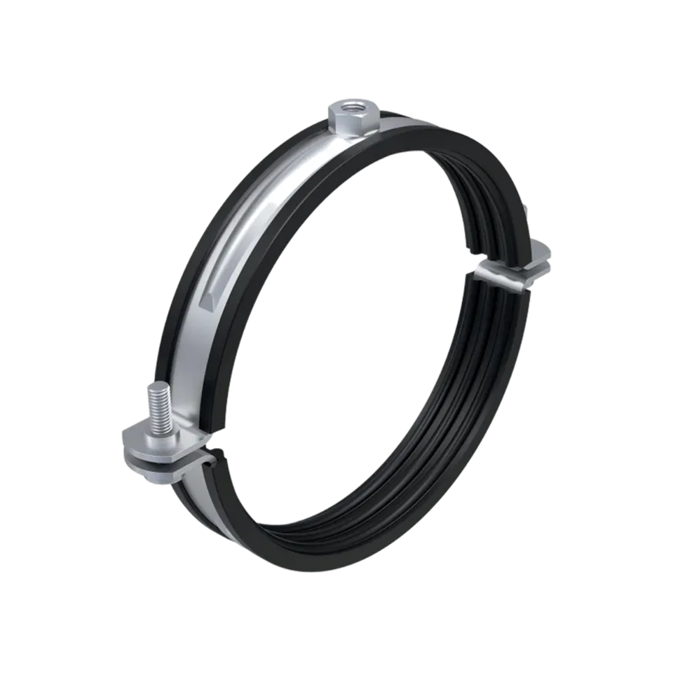 100 mm Ventilatiebeugel 140. M8 EPDM elvz