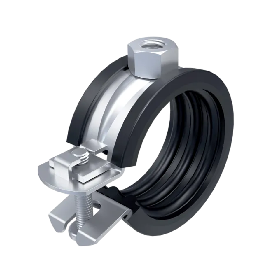 108-114 mm Beugel 120. M8 EPDM elvz