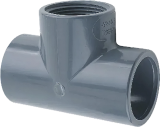 HD T-stuk 32mm x 1/2" x 32mm 90°