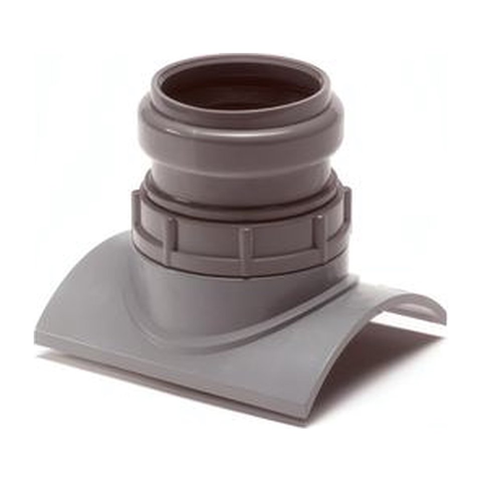 PVC klemaanboorzadel 110 x 40mm